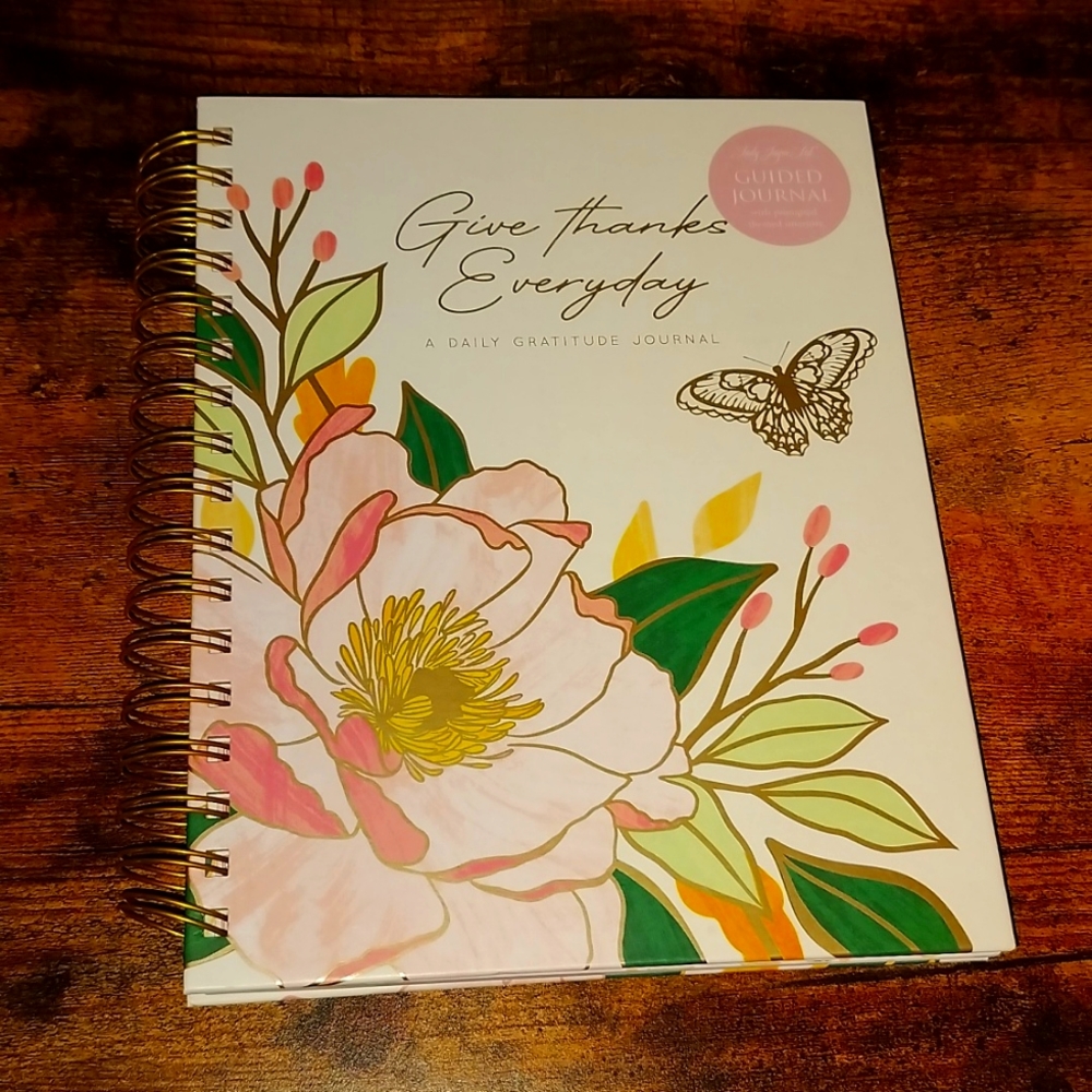 Guided Journal - Give Thanks Everyday Gratitude Journal